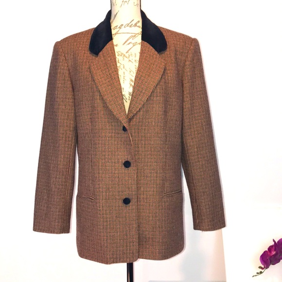 Leslie Fay Jackets & Blazers - Leslie Fay Vintage Multi Color Blazer Jacket Size 16